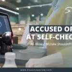 Accused of Theft self checkout - Houston